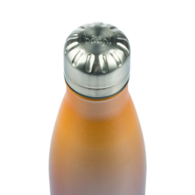 Thermo bottle with metal lid Gradient yellow-purple, 500 ml