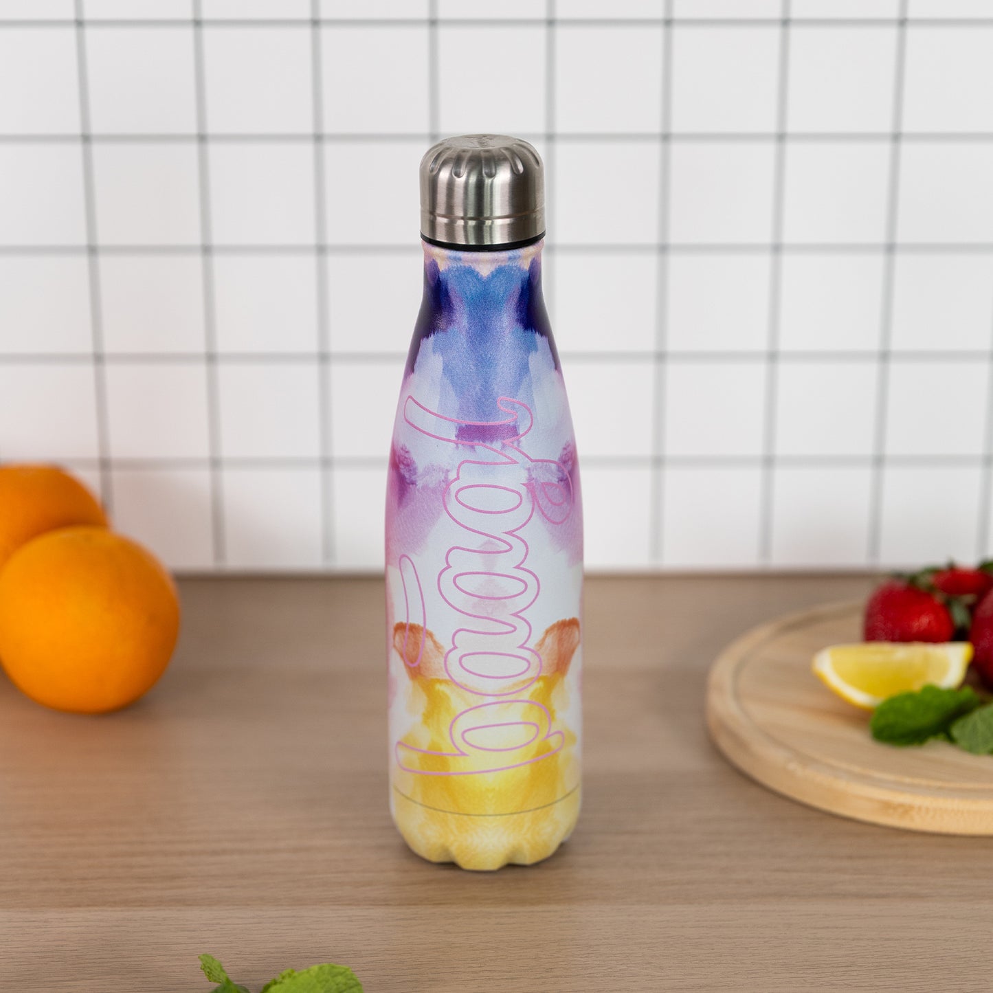 Thermo bottle with metal lid Painting, 500 ml