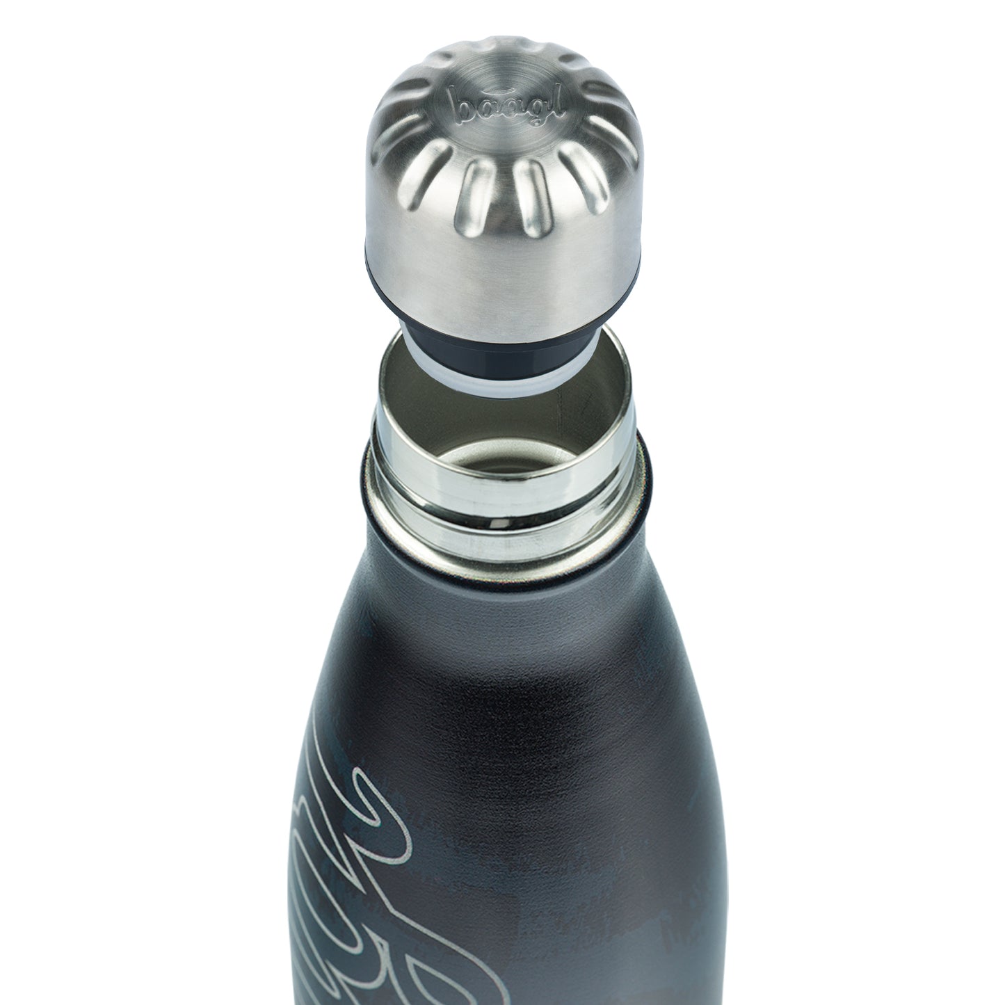 Thermo bottle with metal lid Dune, 500 ml