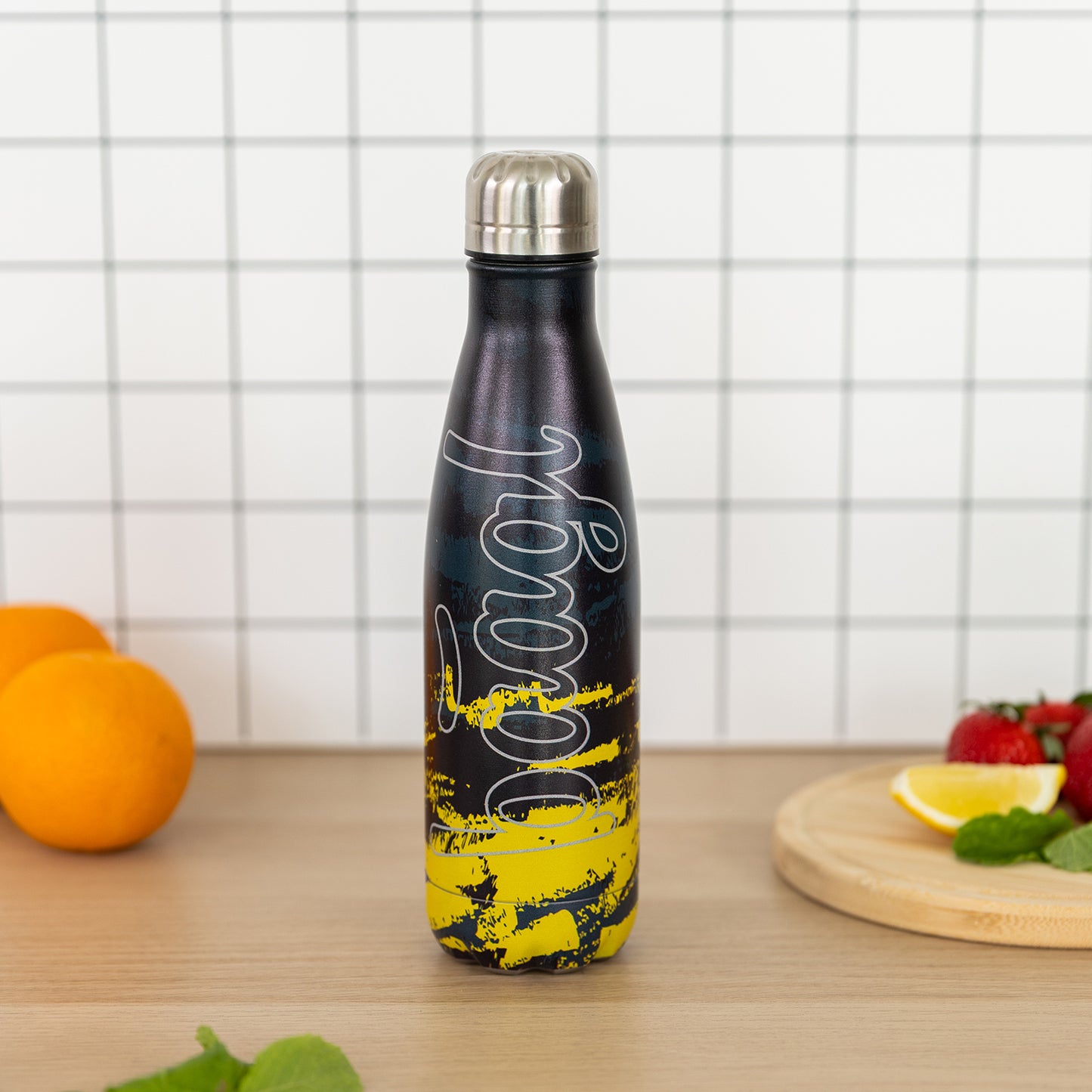 Thermo bottle with metal lid Dune, 500 ml