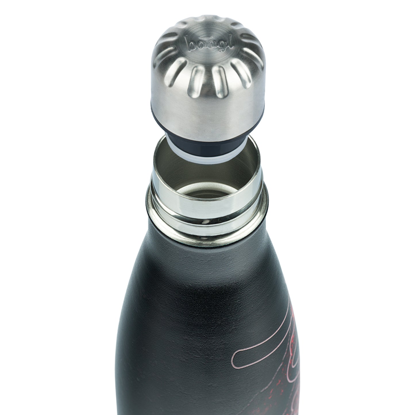 Thermo bottle with metal lid Volcano, 500 ml