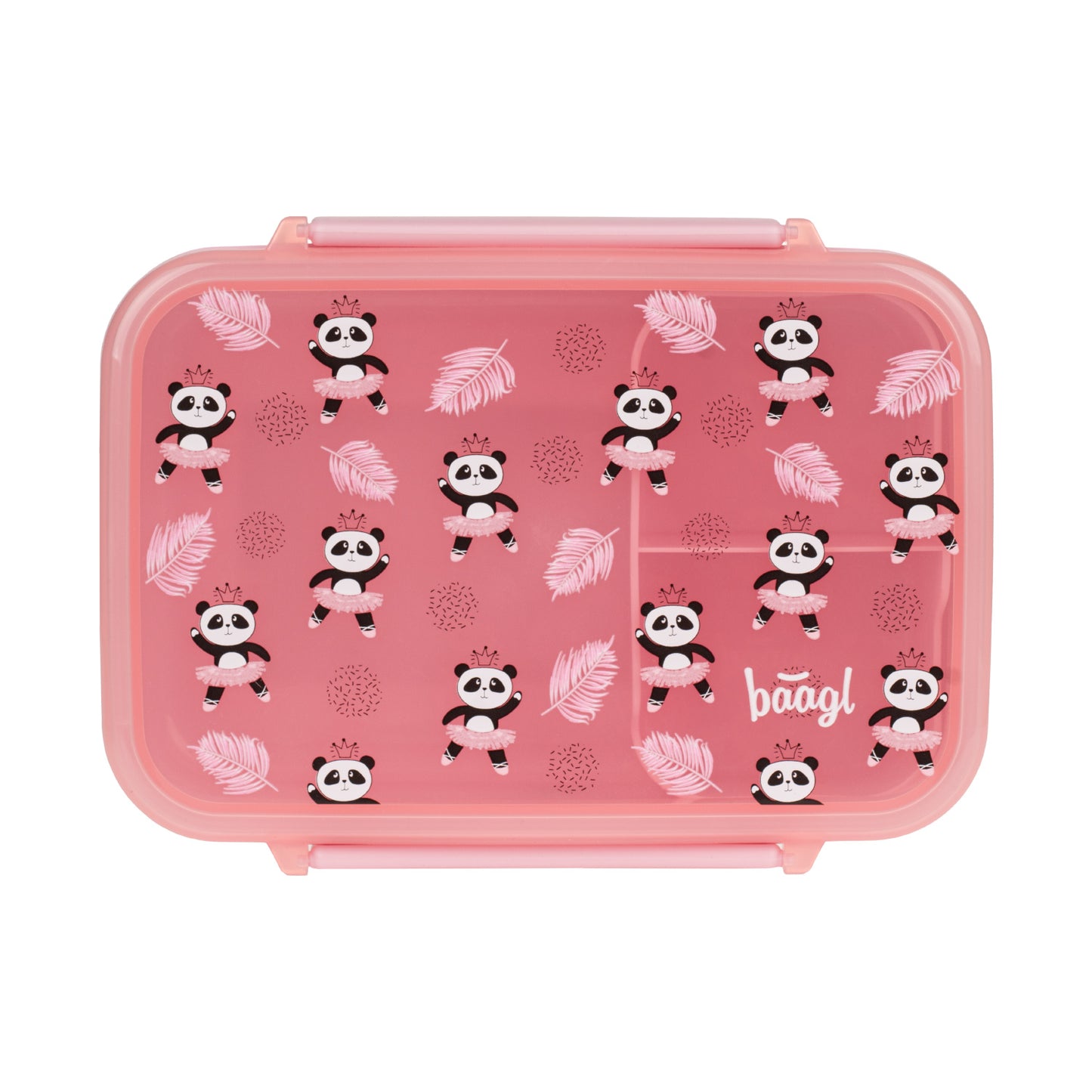 Lunch box with compartments Panda