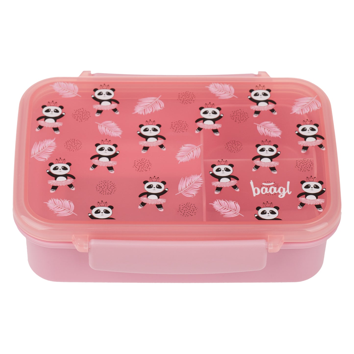 Lunch box with compartments Panda