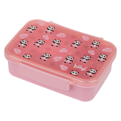 Lunch box with compartments Panda