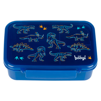 Lunch box with compartments Dino