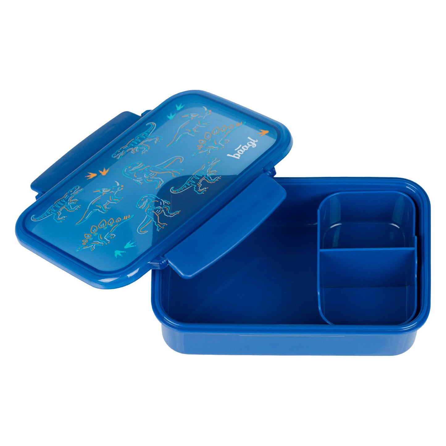 Lunch box with compartments Dino