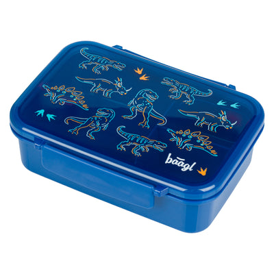 Lunch box with compartments Dino