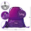 Gym sack with zip pocket Heart