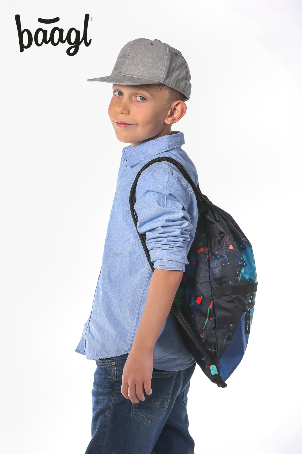 Gym sack with zip pocket Chill