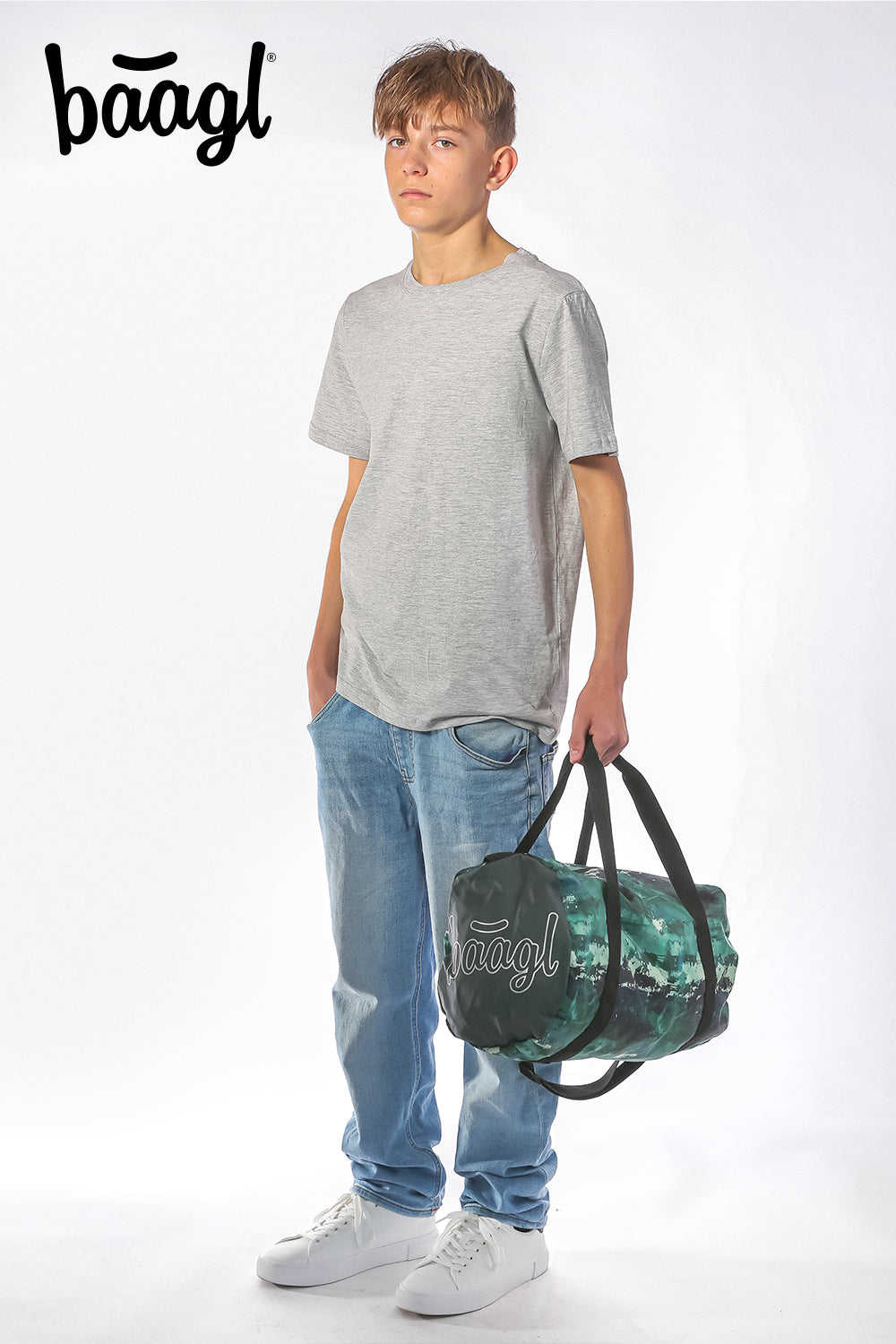 Foldable sports bag Hoop Forest