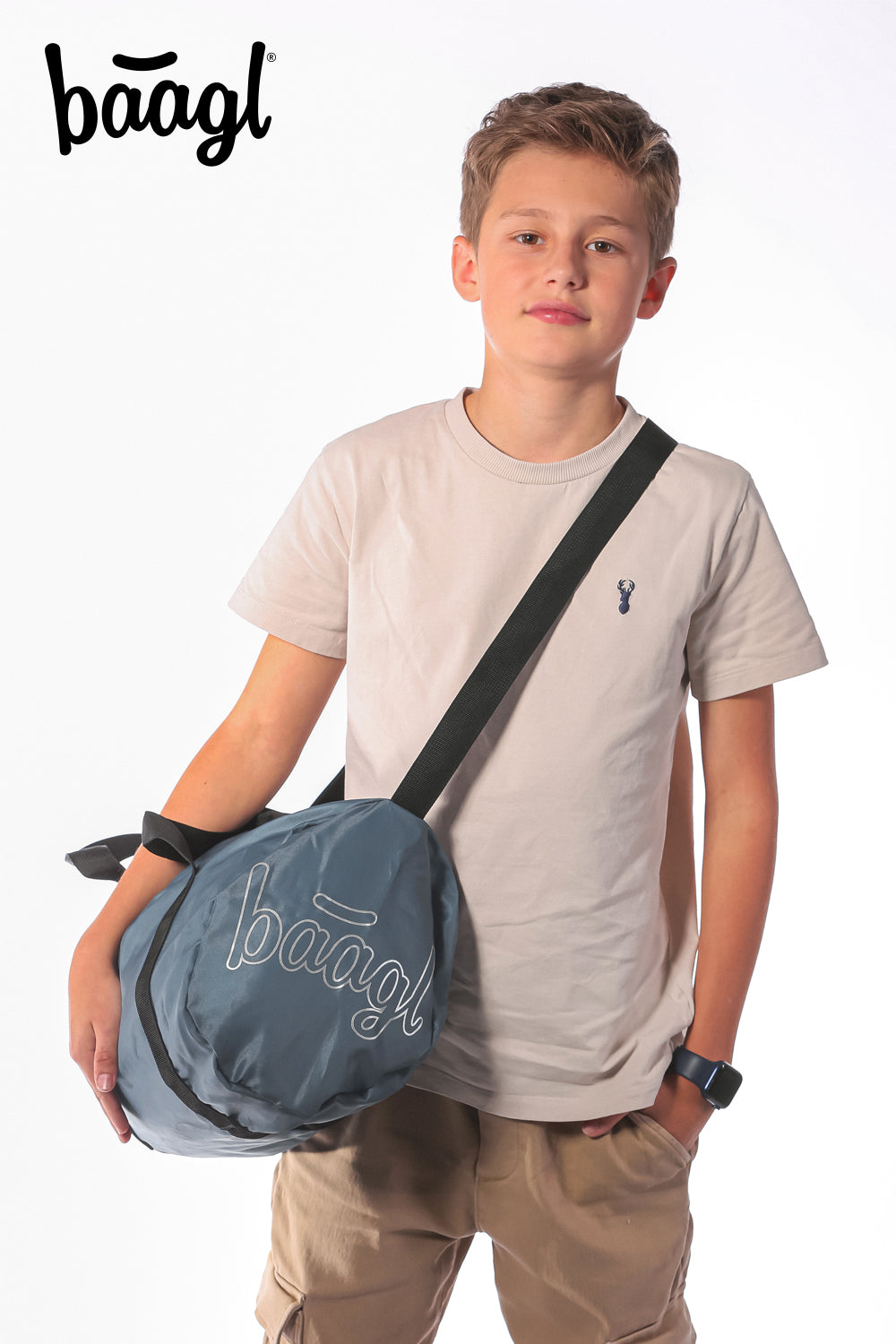 Foldable sports bag Hoop Dust Blue