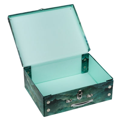 Foldable school supply box Dino