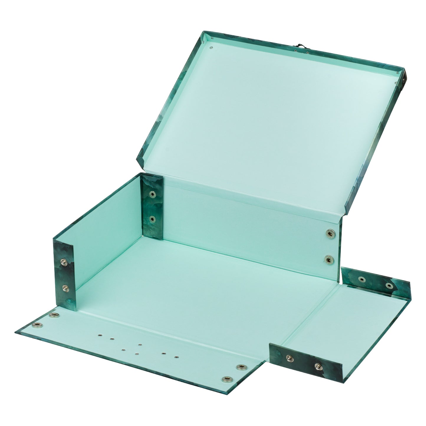 Foldable school supply box Dino