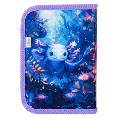One-tier pencil case Axolotl