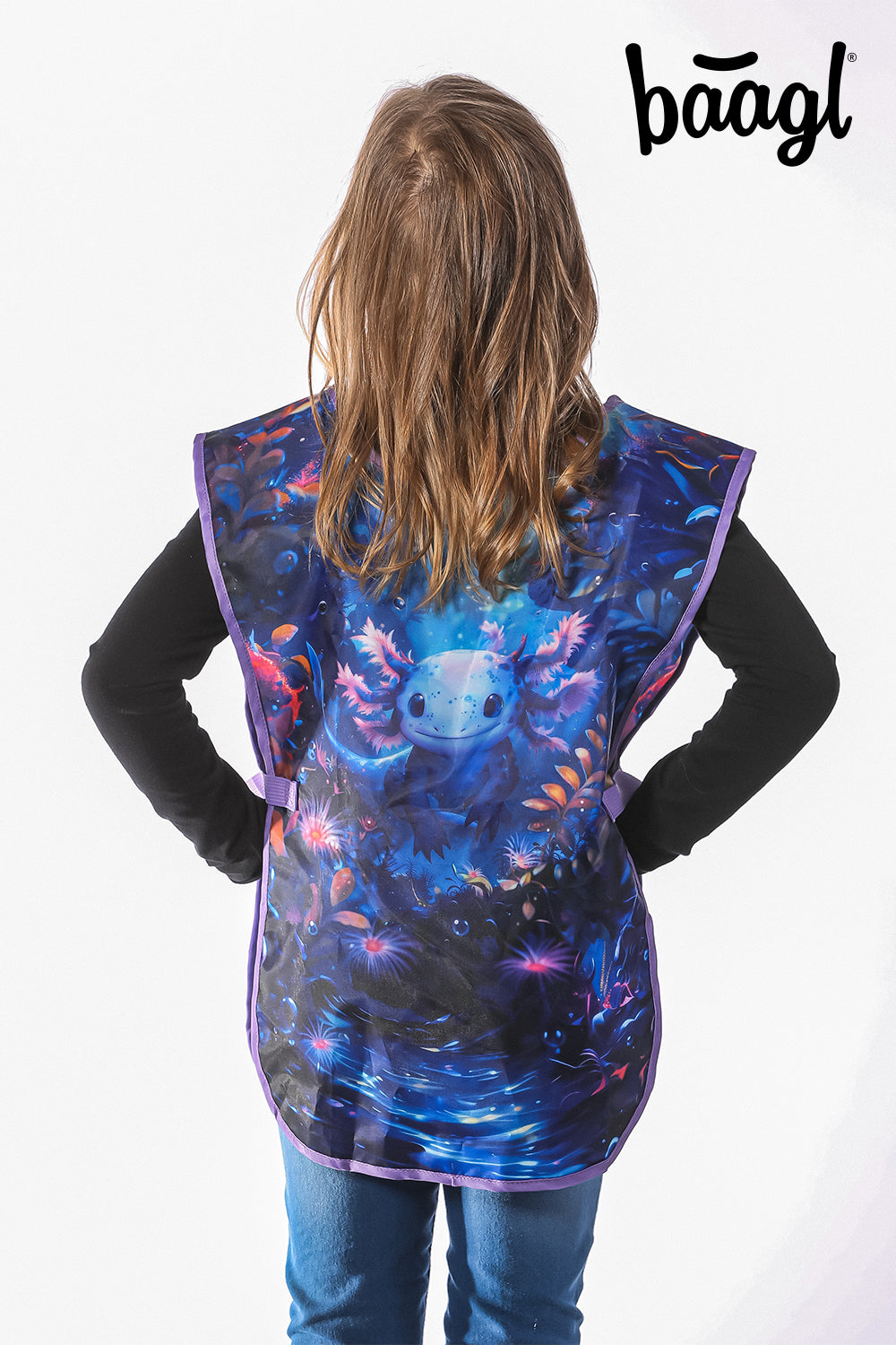 Kids apron Axolotl