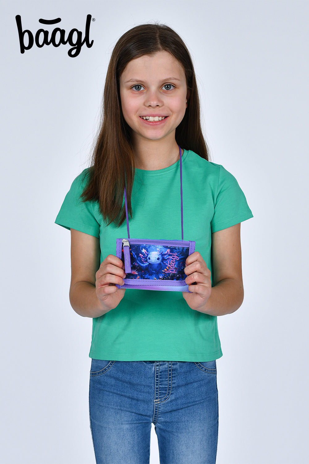 Kids wallet Axolotl