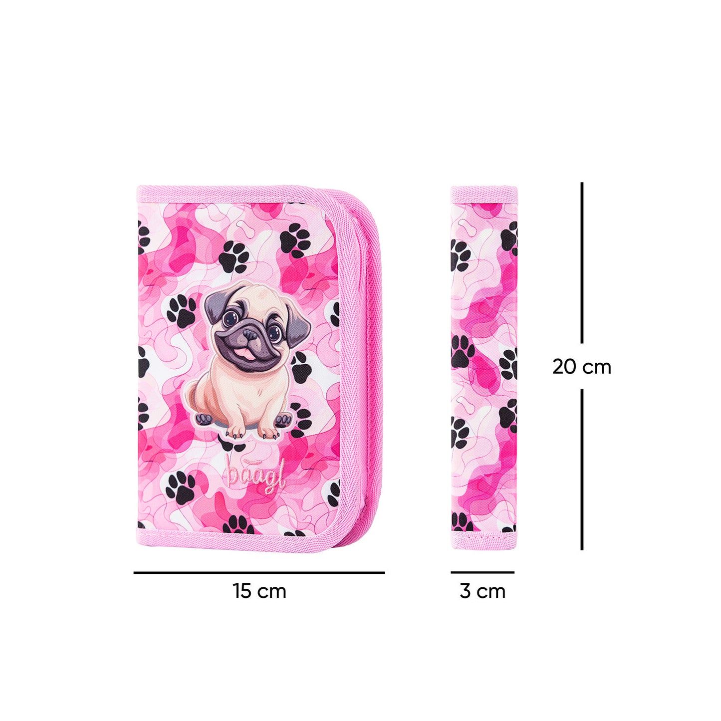 One-tier pencil case Paws