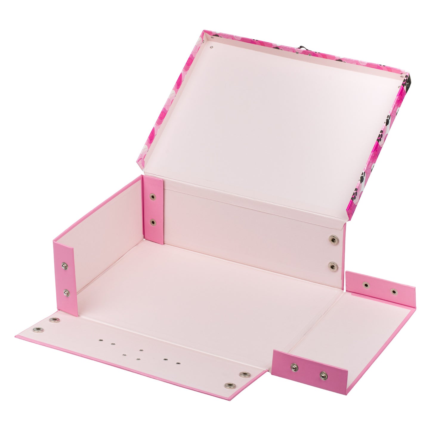 Foldable school supply box Paws