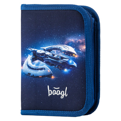 One-tier pencil case Spacecraft