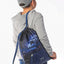 Gym sack with zip pocket Spacecraft