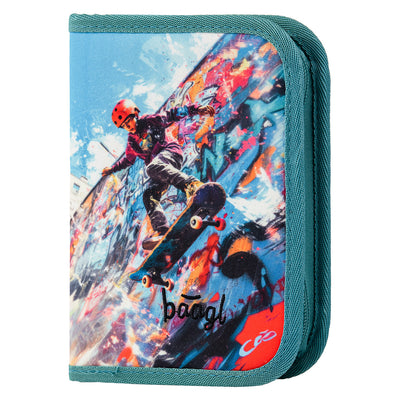 One-tier pencil case Skatepark