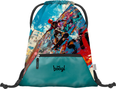 Gym sack with zip pocket Skatepark