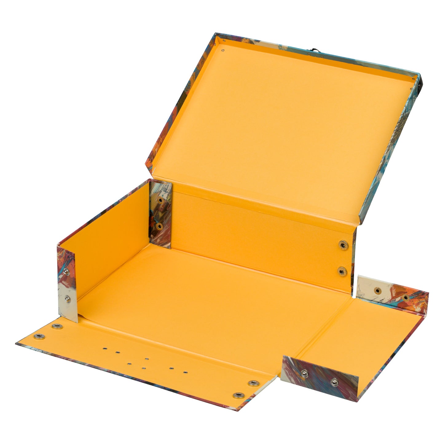 Foldable school supply box Skatepark