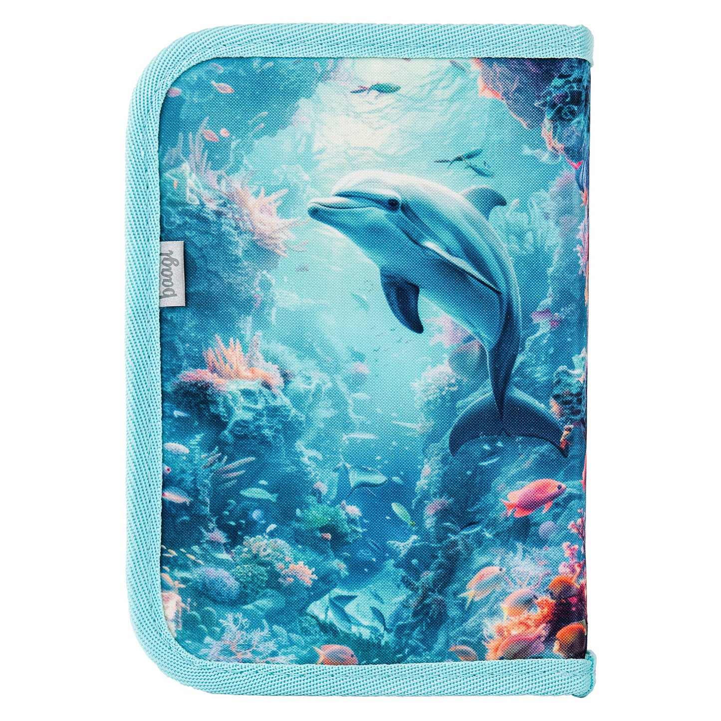 One-tier pencil case Dolphin
