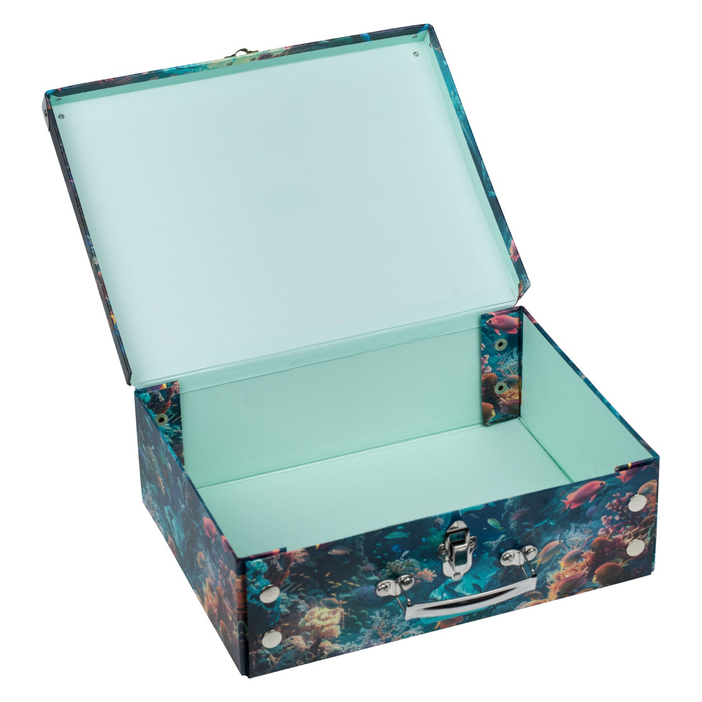 Foldable school supply box Dolphin