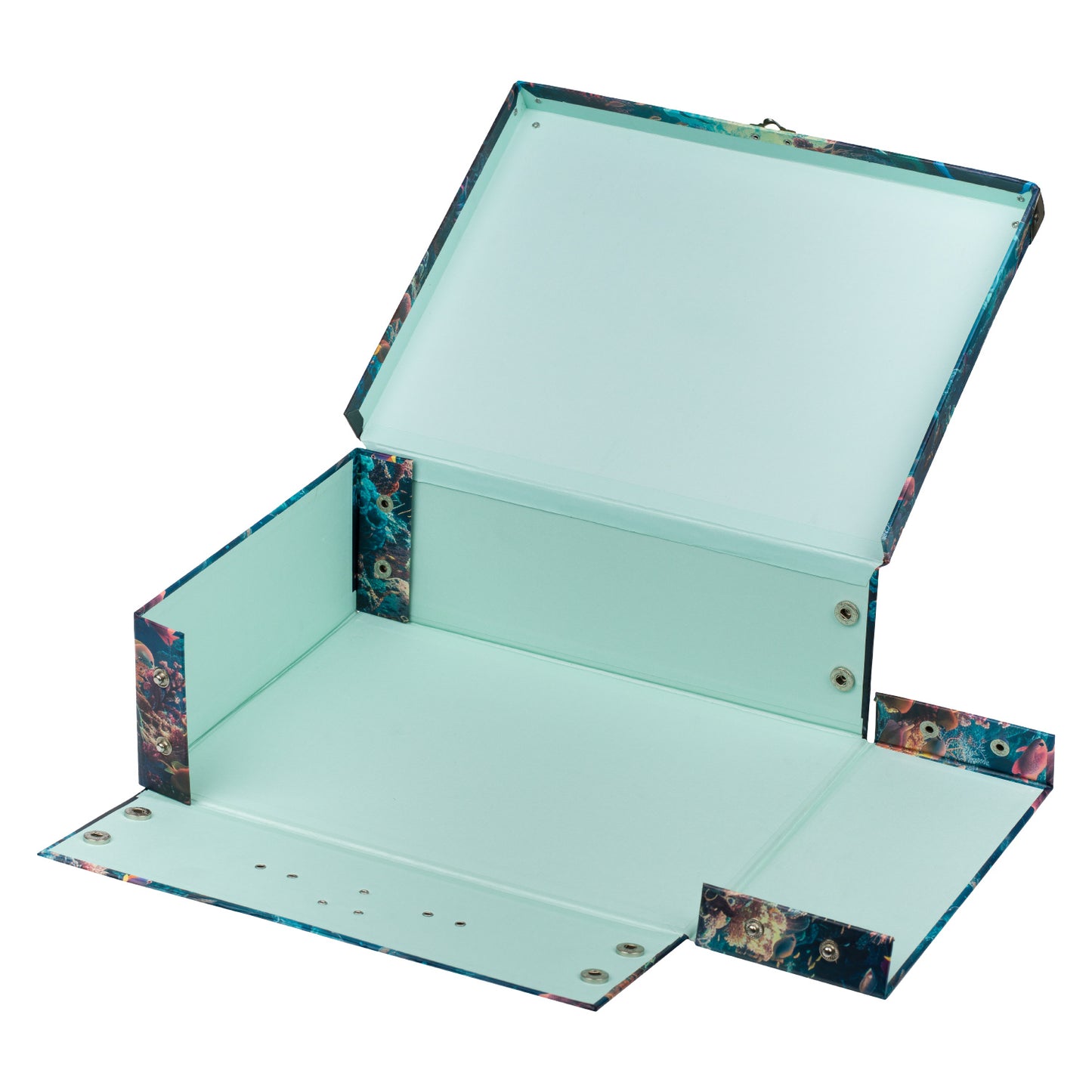 Foldable school supply box Dolphin