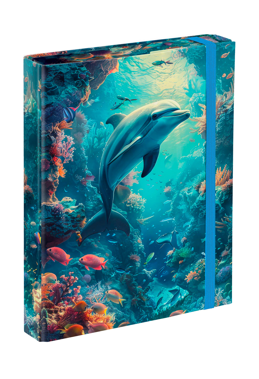 School file folder A5 Dolphin