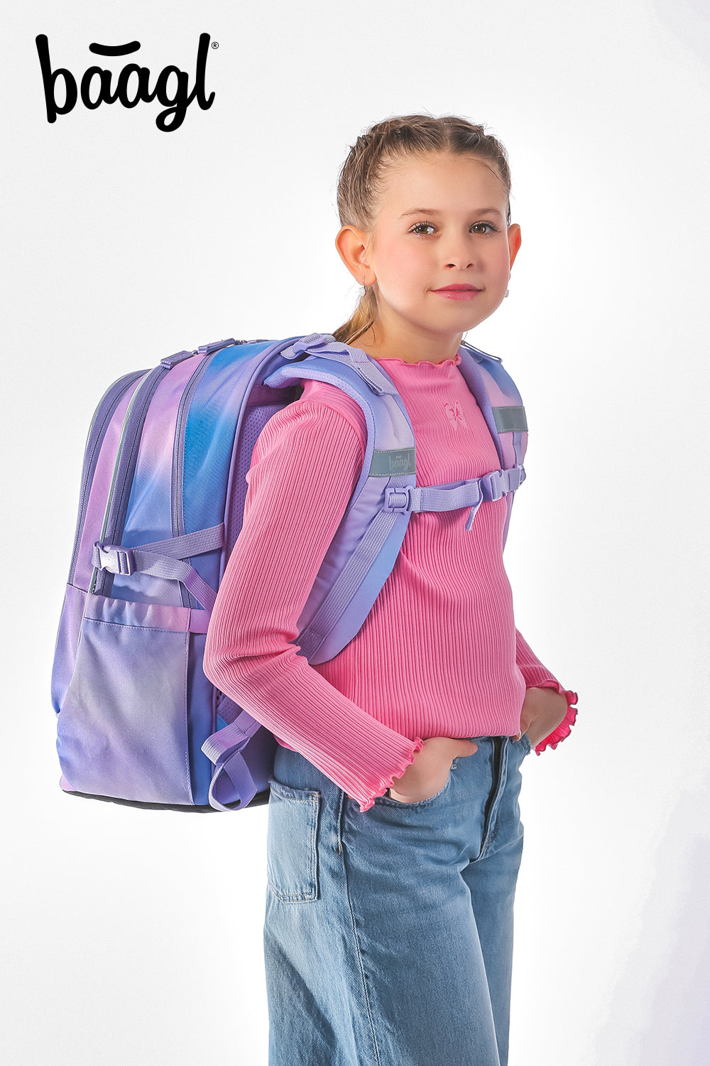 School backpack Core Sky