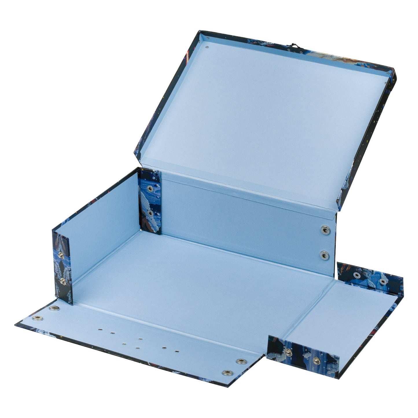 Foldable school supply box Pixel Space