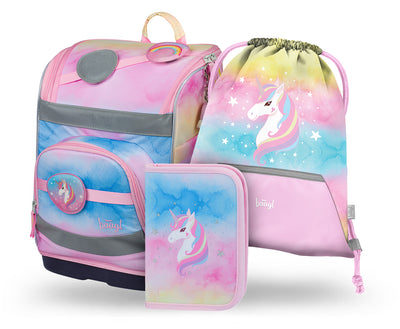 School set Zippy Plus Rainbow Unicorn