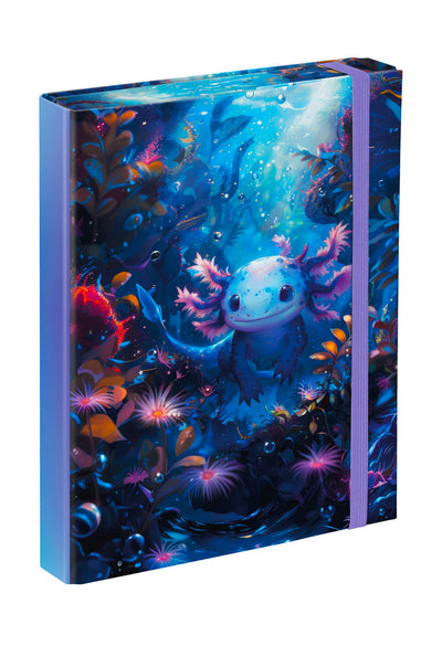 School file folder A5 Axolotl