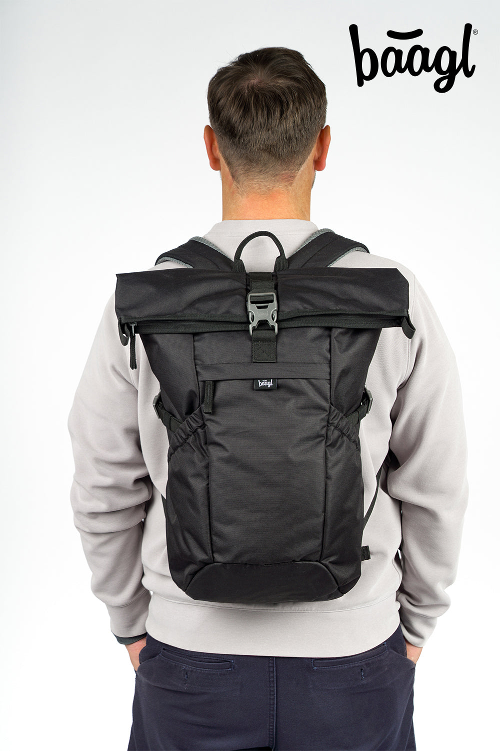 Backpack Roll Black