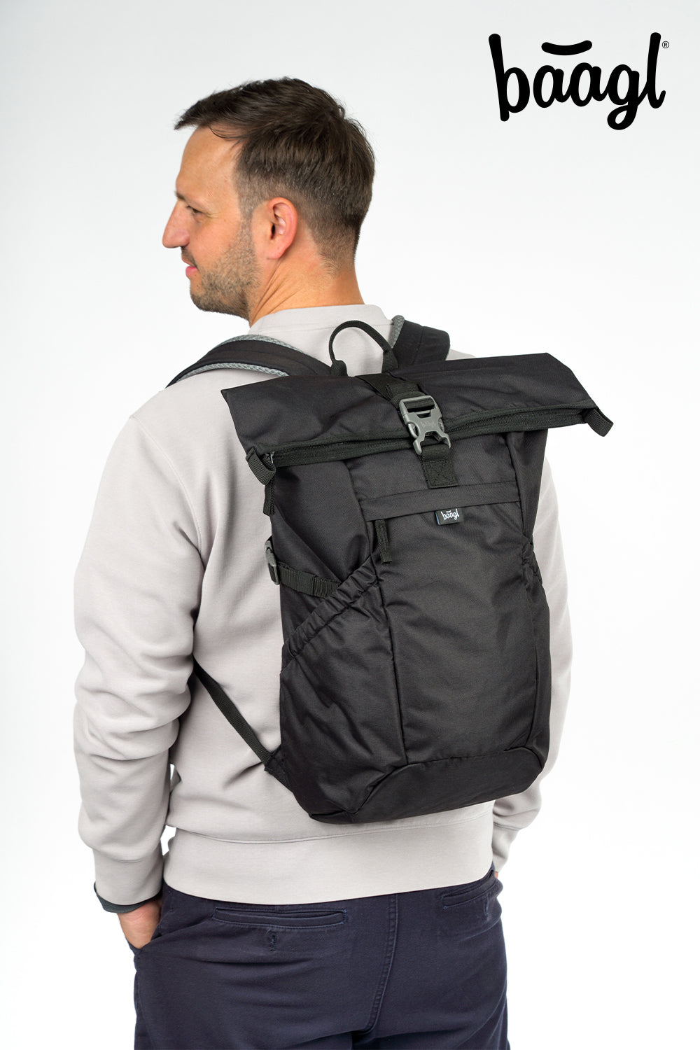 Backpack Roll Black