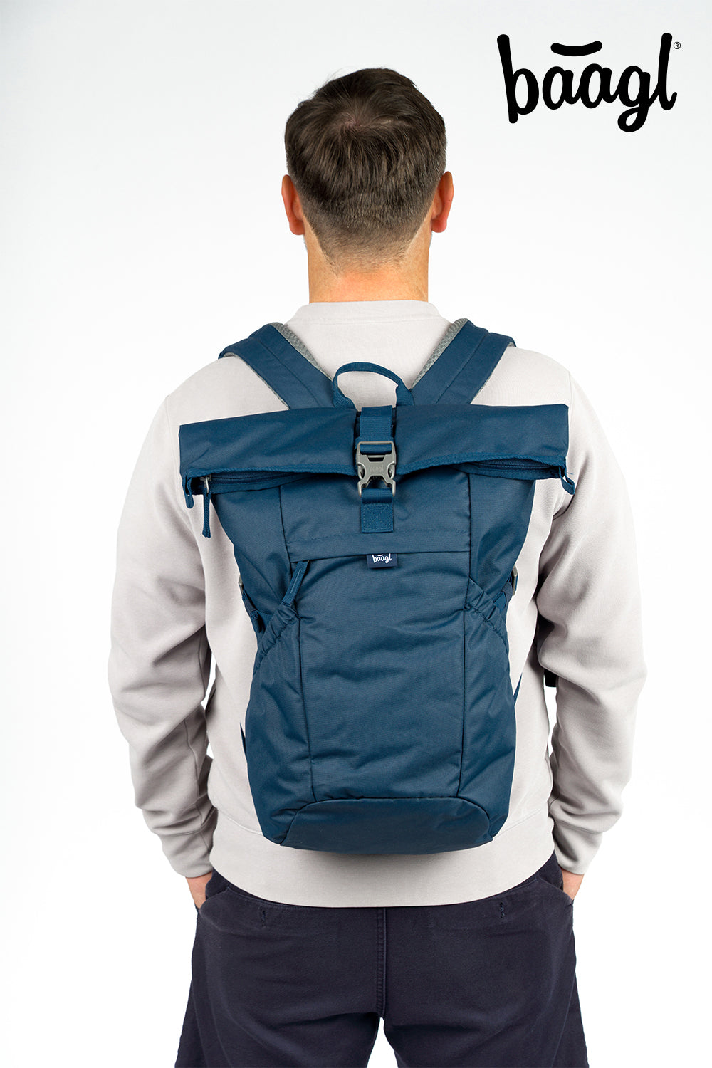 Backpack Roll Navy