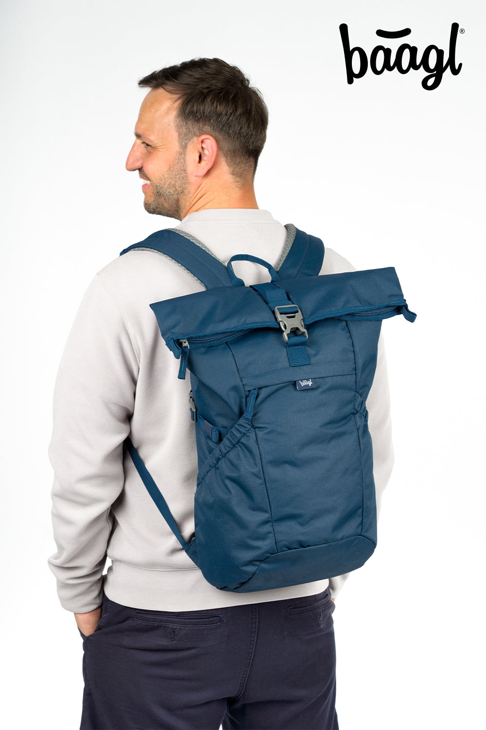 Backpack Roll Navy
