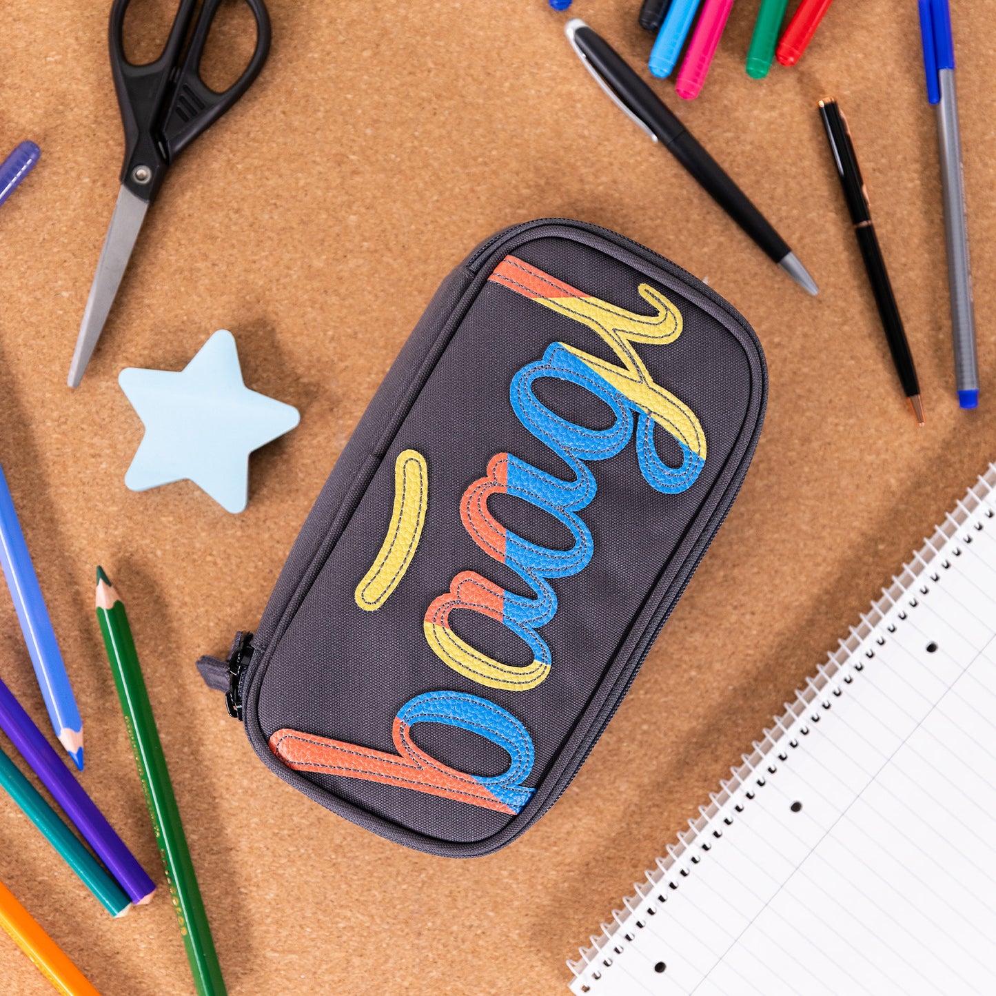 School etui Logo mix