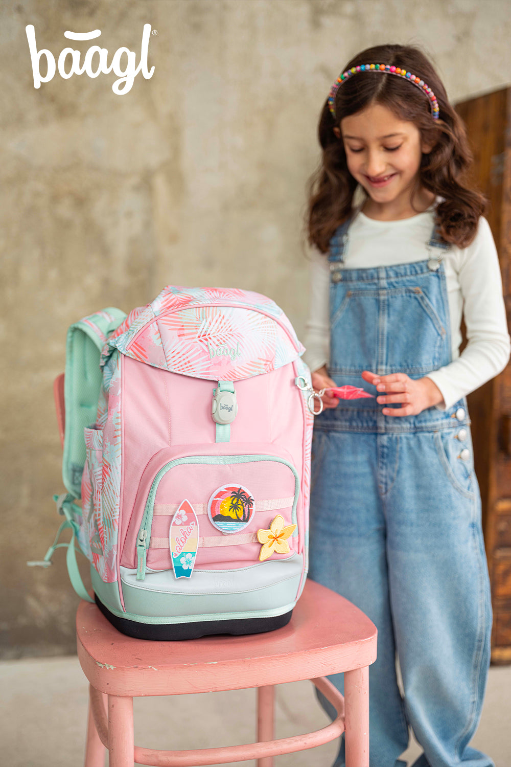 School backpack Airy Plus Sunset