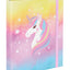 School file folder A5 Rainbow Unicorn