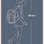 School backpack Skate Max Menthol