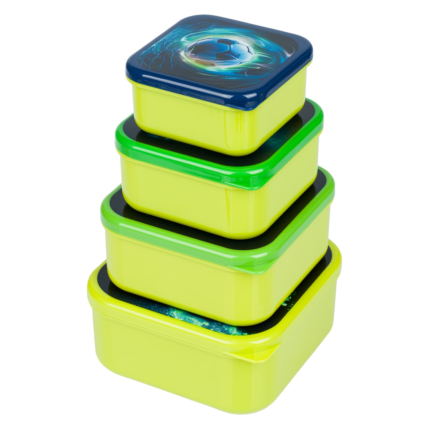 Lunch box 4 in 1 Fotbal