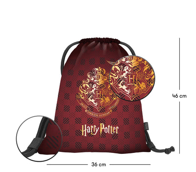 Gym sack Harry Potter Hogwarts Burgundy