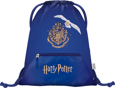 Gym sack with zip pocket Harry Potter Hogwarts Hedwig