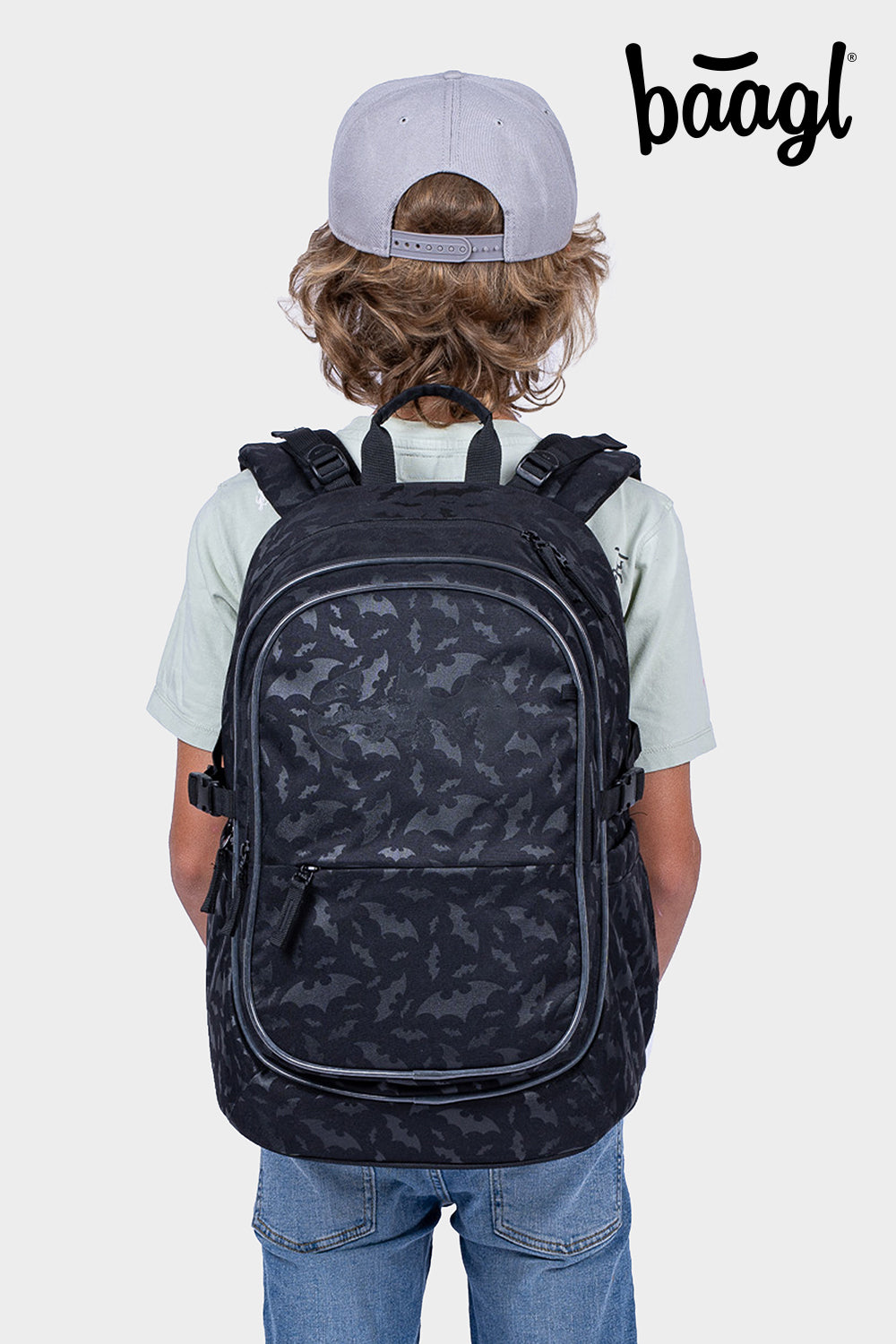 School backpack Core Batman Black