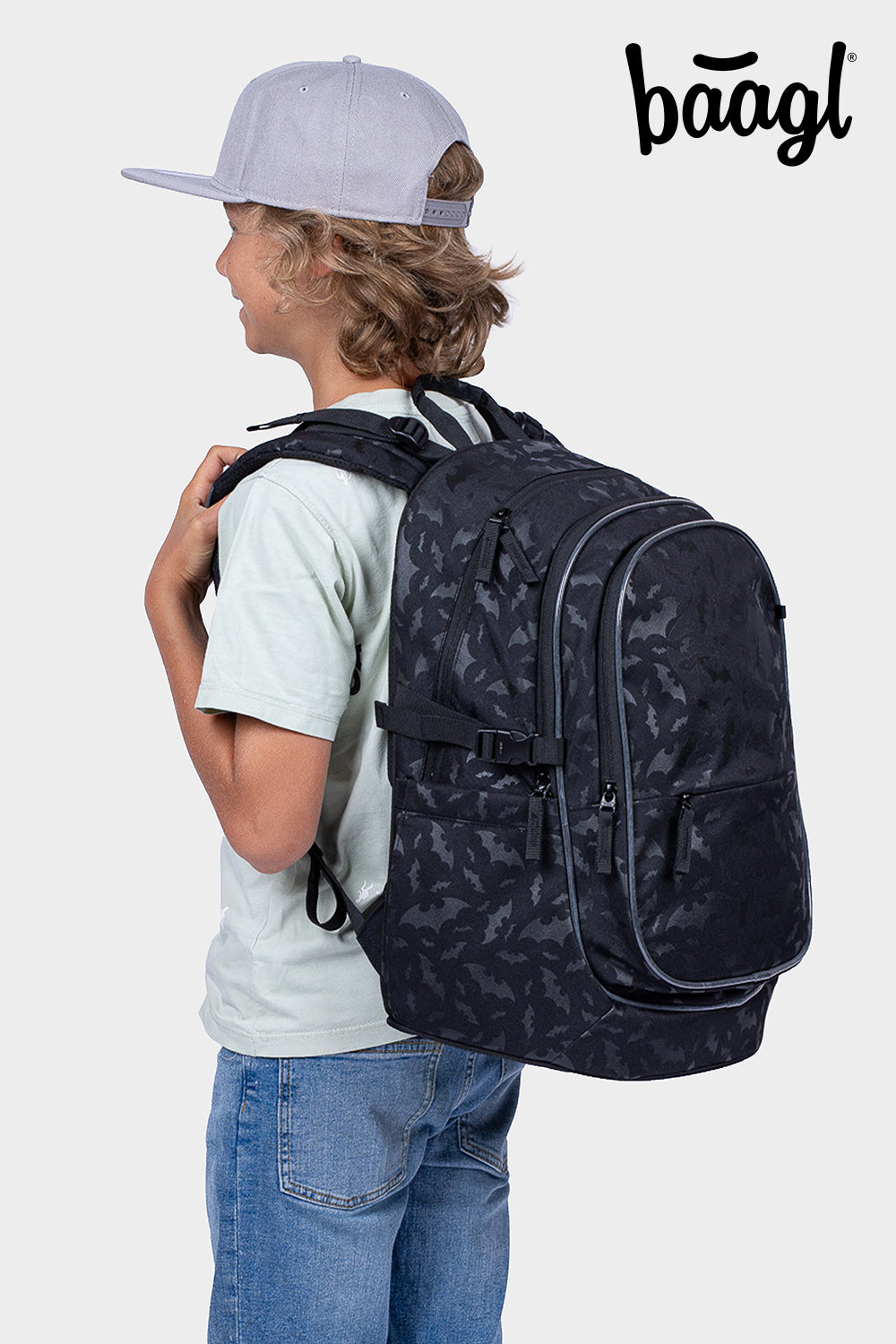 School backpack Core Batman Black