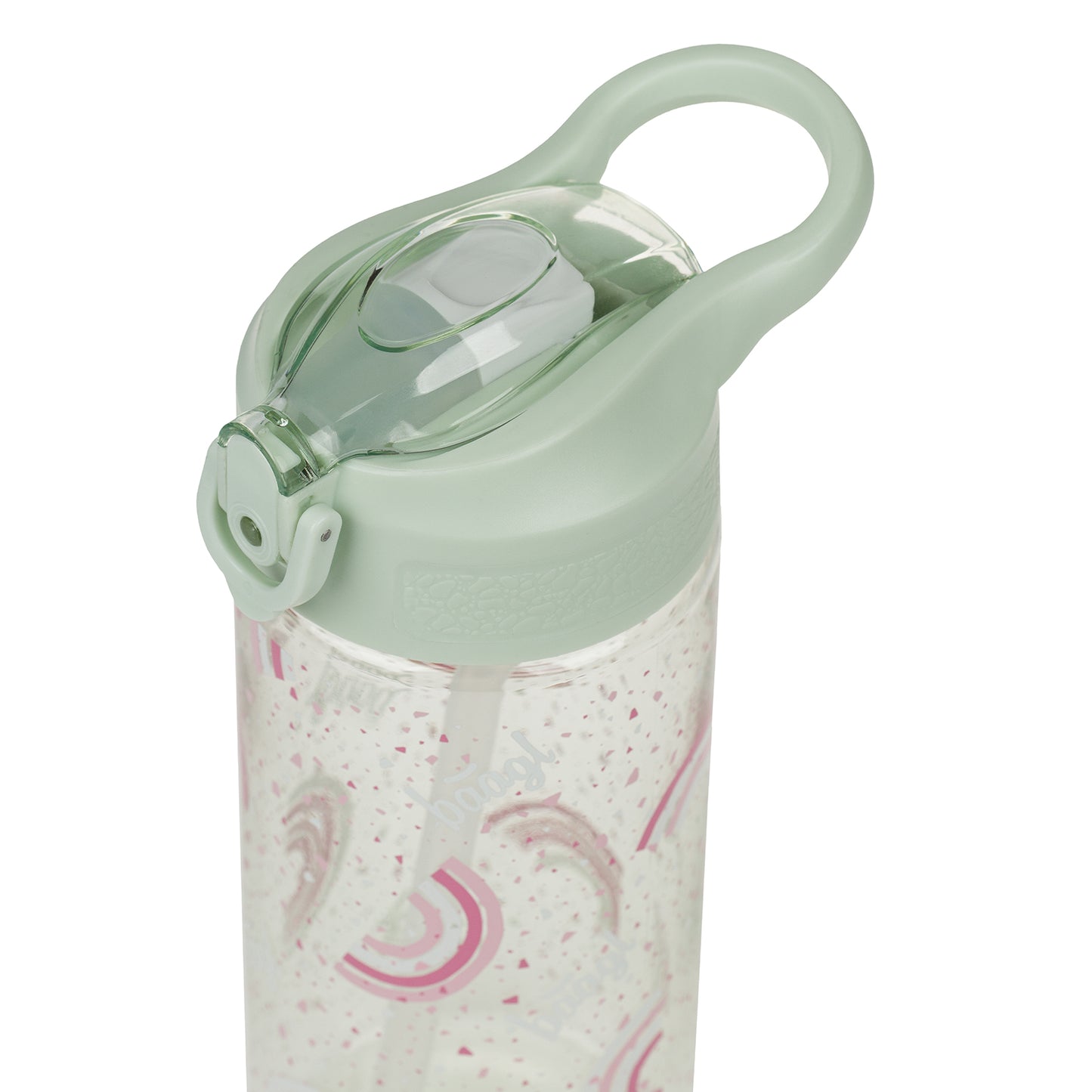 Tritan bottle with straw Rainbow, 500 ml