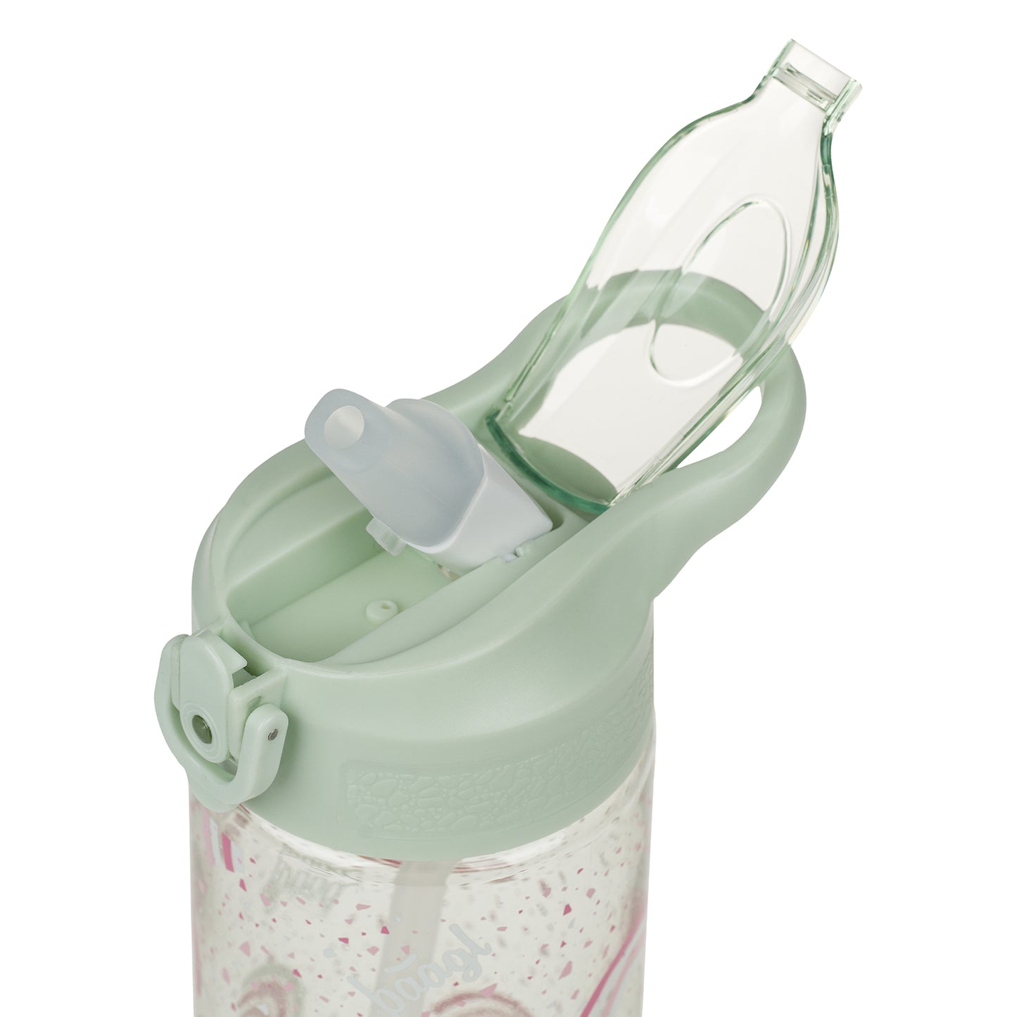 Tritan bottle with straw Rainbow, 500 ml